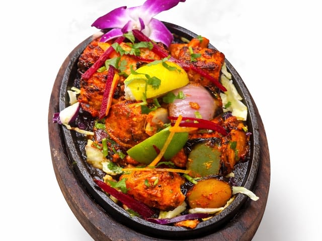 Tandoori Salmon.