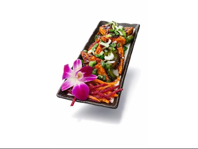 Chilli Paneer.