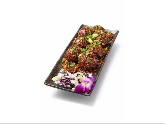 Veg Manchurian.