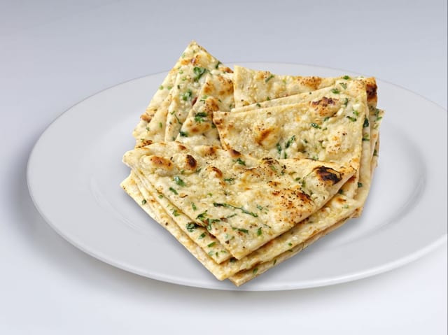 Butter Garlic Naan.