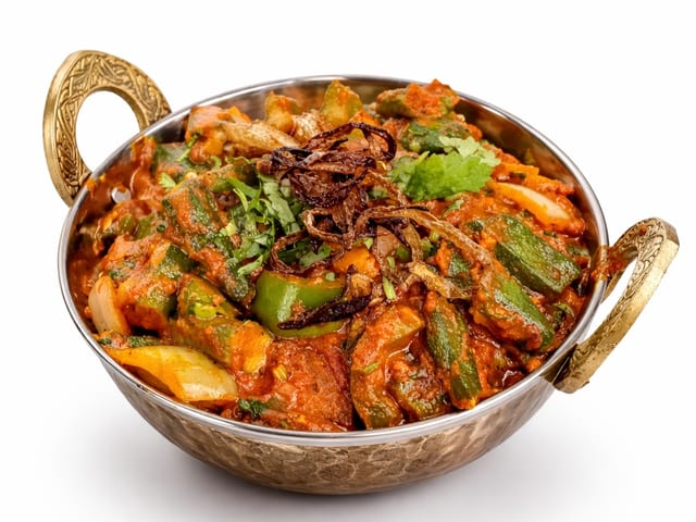 Bhindi Kadai Masala.