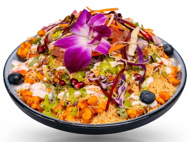 Crispy Corn Chaat.