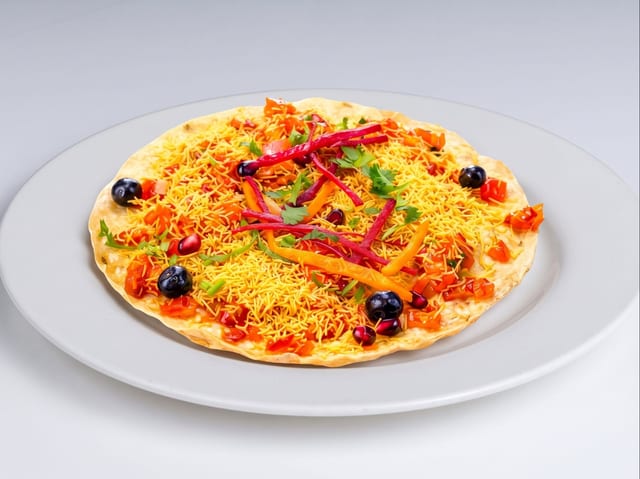 Fried Masala Papad.